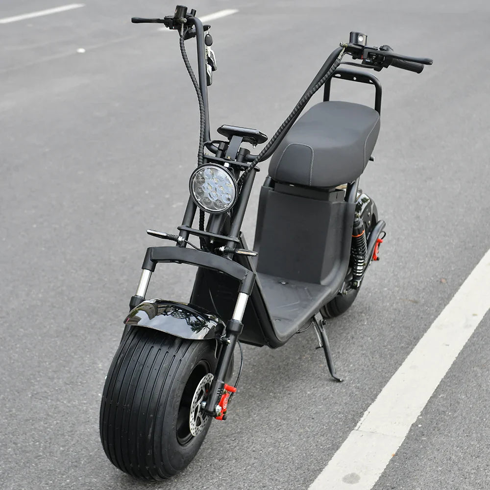 HKM-883731 3000W Electric Scooter with 60V 20Ah Battery, Max Speed 63 km/h, Range 35-50 km, Unisex Design