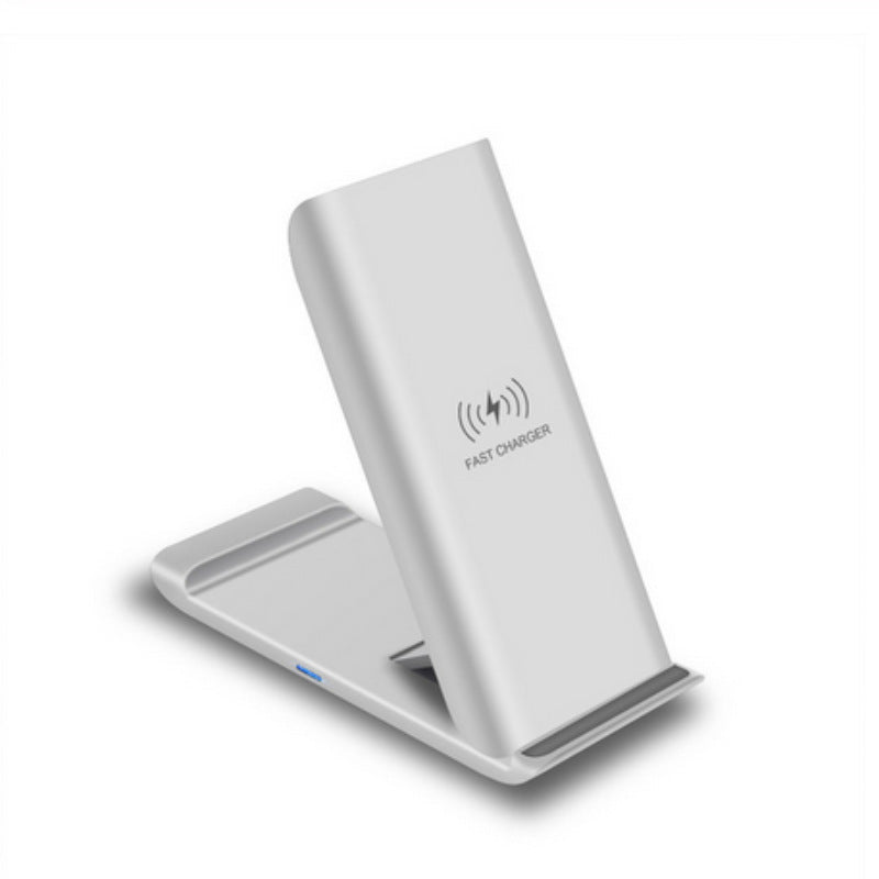 HKM-883795 15W Vertical Folding Wireless Charger with Type-C Interface, Black