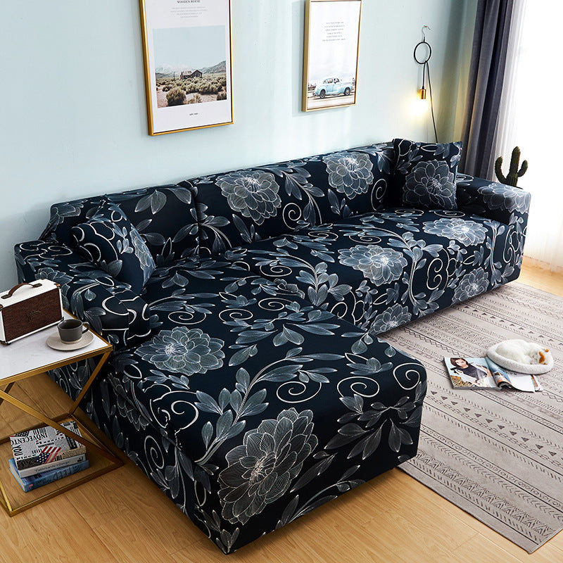 HKM-883859 Universal Sofa Cushion Cover - Simple Modern Design with Chinese Style Patterns in Sand