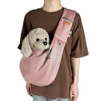 HKM-8839101 Lightweight Breathable Cross-body Pet Carrier Bag for Pets Up to 6kg in Various Colors