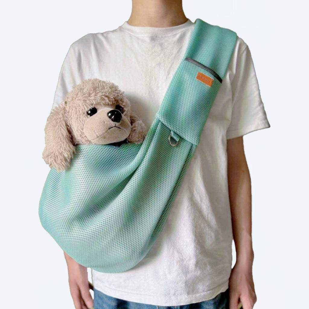HKM-8839101 Lightweight Breathable Cross-body Pet Carrier Bag for Pets Up to 6kg in Various Colors