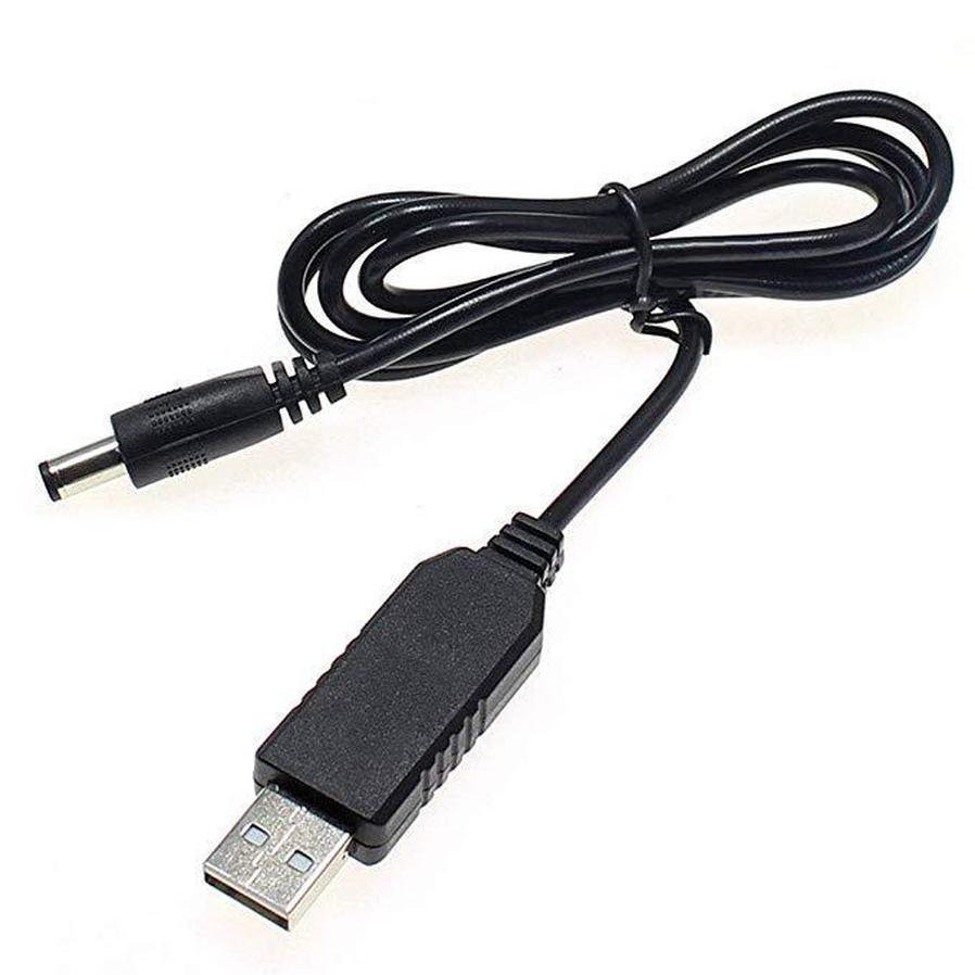 HKM-883923 5V to 12V Power Bank with USB Input and DC Output – Compatible with 5.5x2.1 and 5.5x2.5 Plugs