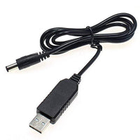 HKM-883923 5V to 12V Power Bank with USB Input and DC Output – Compatible with 5.5x2.1 and 5.5x2.5 Plugs