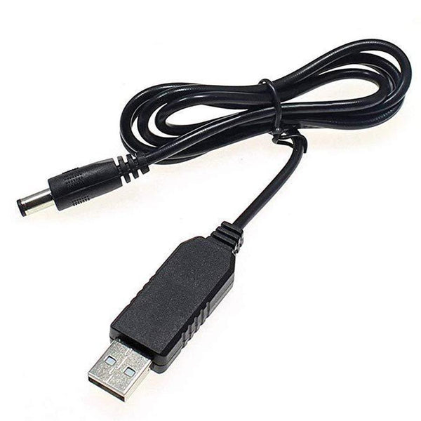 HKM-883923 5V to 12V Power Bank with USB Input and DC Output – Compatible with 5.5x2.1 and 5.5x2.5 Plugs