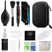 HKM-884115 Camera Cleaning Kit for DSLR and Electronics - Complete Maintenance Set with Tools and Accessories