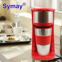 HKM-884115 Portable Fully Automatic Drip Coffee Machine for Convenient Brewing