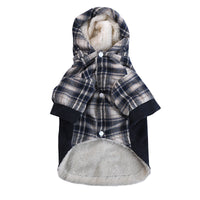 HKM-8841277 Cozy Cotton Cashmere Coat for Small Dogs - Teddy VIP Pomeranian Style