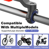 HKM-884243 Mobile Phone Holder for Bicycle - Shockproof, Rotating Design, Suitable for Navigation