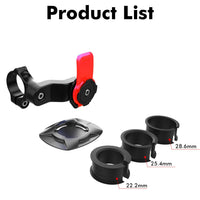 HKM-884243 Mobile Phone Holder for Bicycle - Shockproof, Rotating Design, Suitable for Navigation