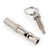 HKM-8843453 Ultrasonic Adjustable Metal Dog Flute for Effective Pet Training