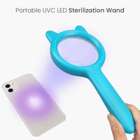 HKM-8844093 LED Fungus Detection Lamp with USB Rechargeable Battery - 18W Power, ABS Material, Cat's Eye Light