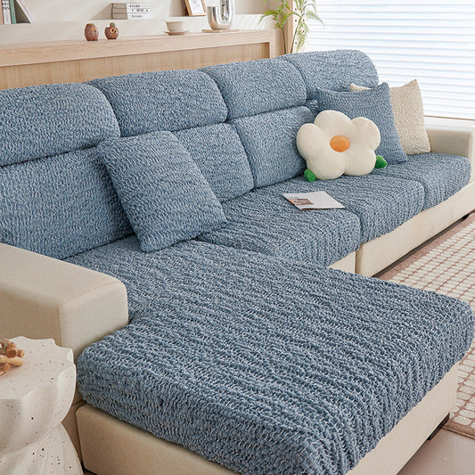 HKM-884435 Seersucker Stretch Sofa Cover in Multiple Colors and Sizes
