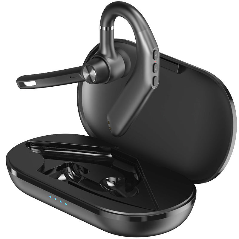 HKM-884435 Wireless Bluetooth Headset for Driving with Battery Display and Voice Control