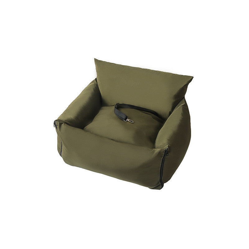HKM-8844477 Waterproof Pet Mat for Cats and Dogs - Thick Reversible Cushion in Light Gray, Leather Powder or Army Green