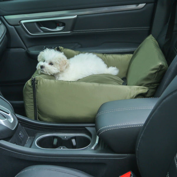 HKM-8844477 Waterproof Pet Mat for Cats and Dogs - Thick Reversible Cushion in Light Gray, Leather Powder or Army Green