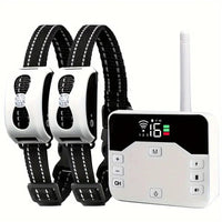 HKM-8845885 Rechargeable Waterproof Electronic Dog Trainer with Remote Control and Bark Stopper