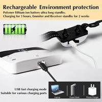 HKM-8845885 Rechargeable Waterproof Electronic Dog Trainer with Remote Control and Bark Stopper