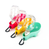 HKM-8848445 Portable Pet Water Bottle with Removable Top for Dogs and Cats - 250ML Capacity