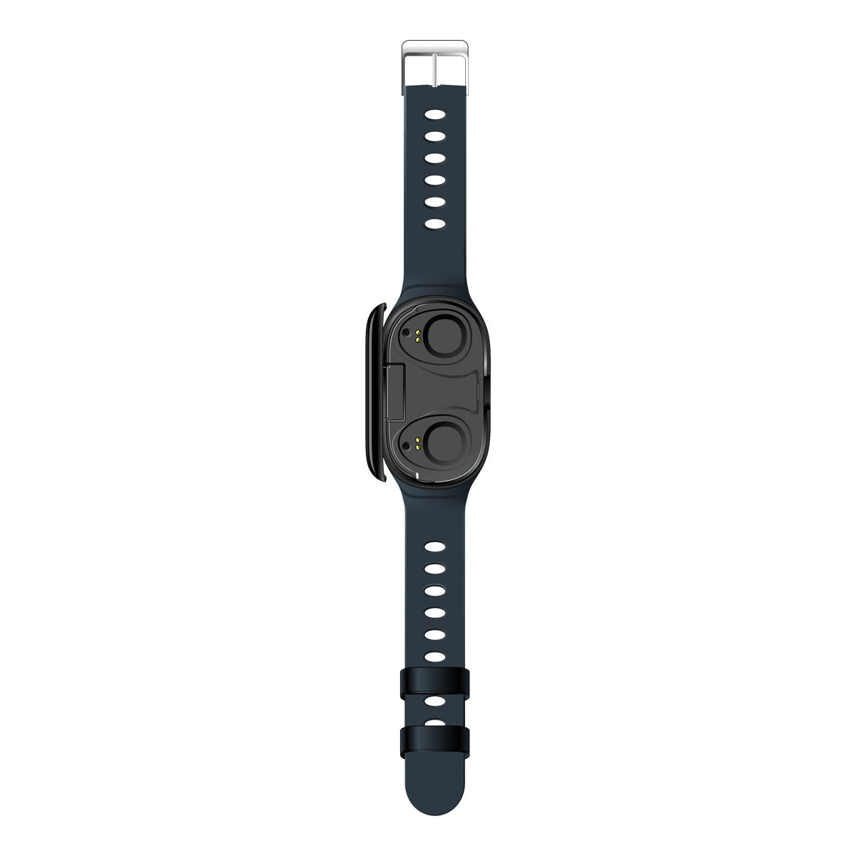 HKM-884883 Bluetooth Watch with 1.3-inch Touchscreen, IP67 Waterproof and Silicone Wristband for Android Devices