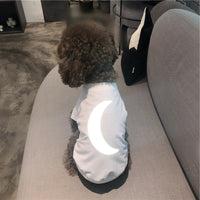 HKM-8848957 Cotton Casual Vest Dress for Dogs - Summer Thin Design with Size Options
