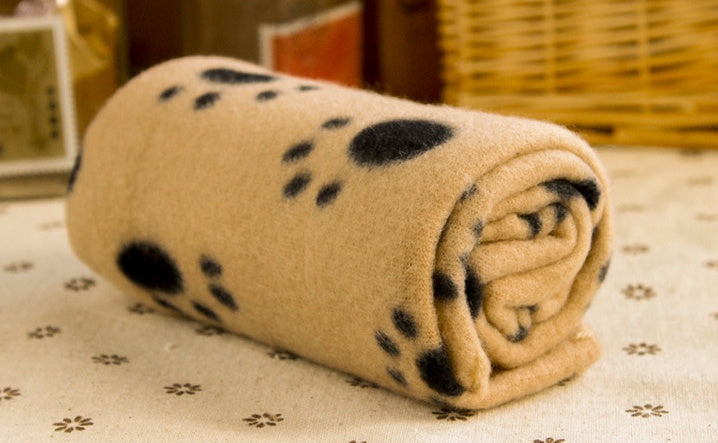 HKM-8849213 Soft and Cozy Double-Sided Velvet Pet Blanket for Dogs and Cats, Available in 5 Colors