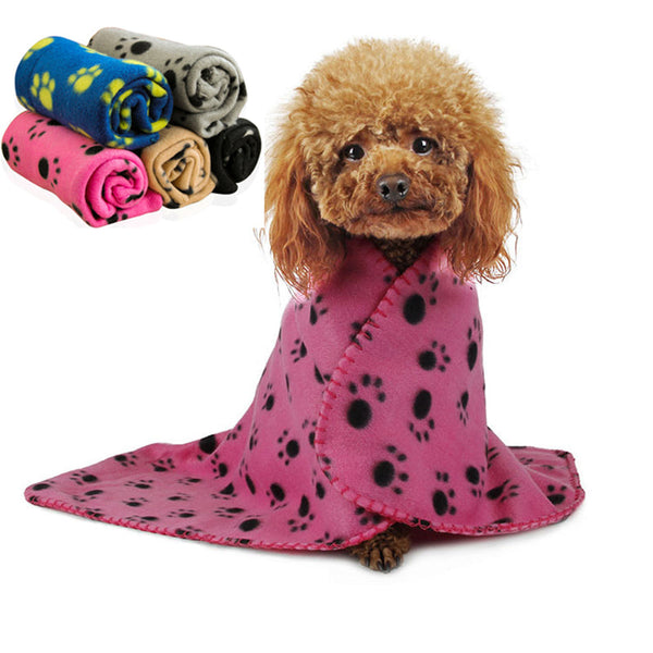HKM-8849213 Soft and Cozy Double-Sided Velvet Pet Blanket for Dogs and Cats, Available in 5 Colors