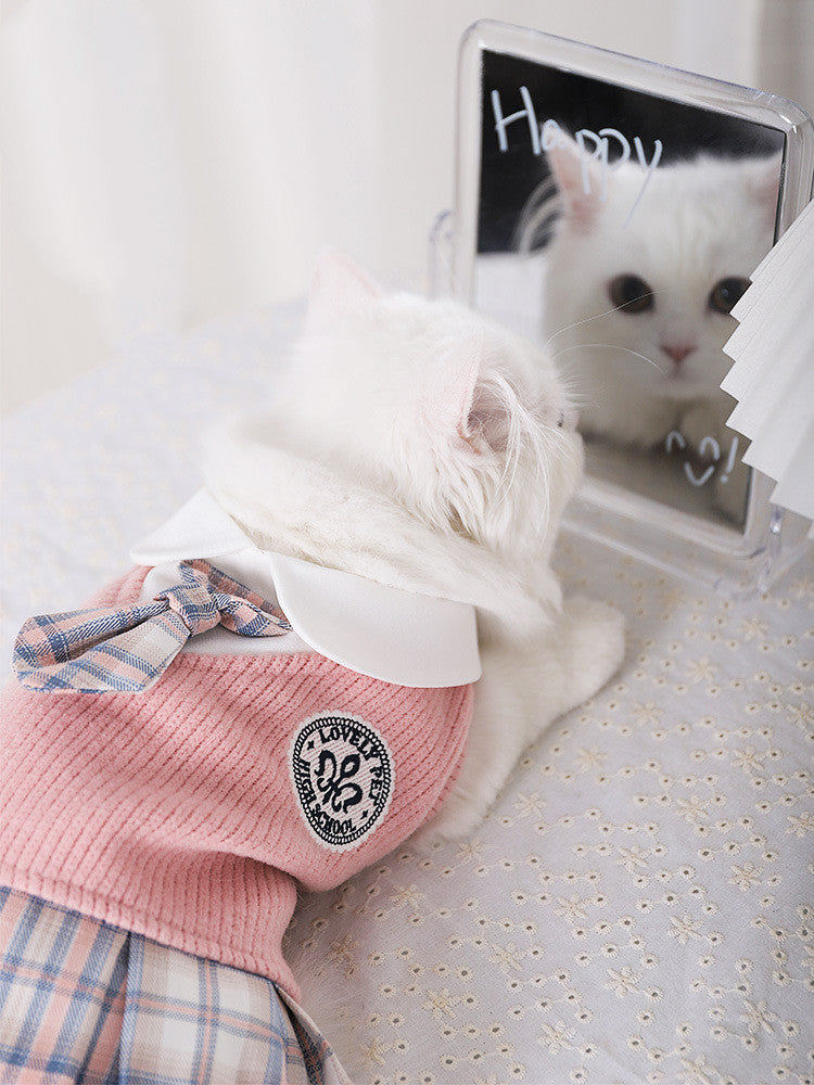 HKM-8849981 Charming Princess Style Dress for Female Pets - Available in Pink and Green