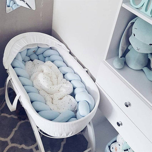 HKM-885011 Knotted Pillow - Multi-Purpose Soft Cushion for Beds, Cribs, and Decorative Use, Modern Plush Design, Various Colors and Sizes Available