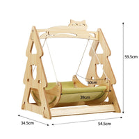 HKM-8851645 Lounge Chair Cat Bed with Hanging Design for Comfort and Play