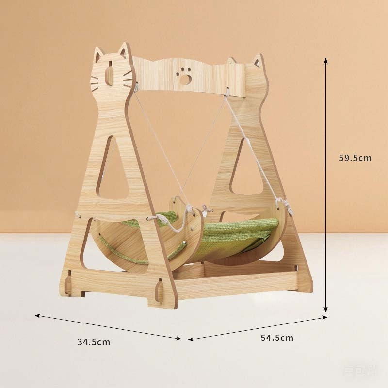 HKM-8851645 Lounge Chair Cat Bed with Hanging Design for Comfort and Play