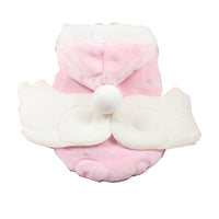HKM-8852797 Cozy Coral Fleece Angel Wings Ball Flannel Coat for All Genders