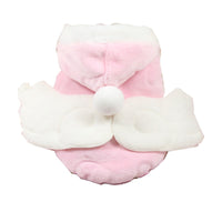 HKM-8852797 Cozy Coral Fleece Angel Wings Ball Flannel Coat for All Genders