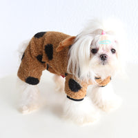 HKM-8854717 Polka Dot Elk Design Pet Clothing for Cats and Dogs in Multiple Sizes