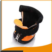 HKM-8854973 Stylish Casual Pet Shoes with Warm Wetsuit Fabric in Orange Yellow