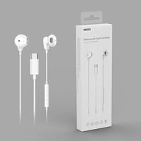 HKM-885587 Wired In-Ear Earphones with Microphone and Volume Control for iPhone 15 - Super Bass Sound