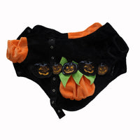 HKM-8856509 Casual Halloween Pet Jacket in Devil Pumpkin Design - Available in Multiple Sizes