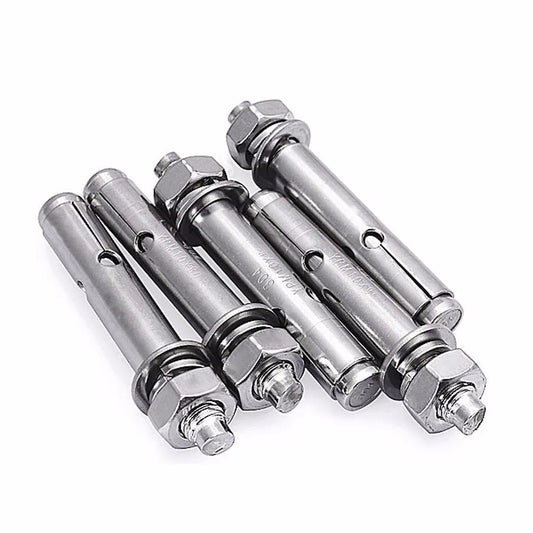 HKM-885715 M12 SS316 Drop-In Anchor Bolt Fastener with Nut and Washer Fitting