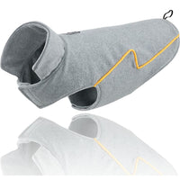 HKM-885907 Reflective Polar Fleece Winter Dog Coat - Comfortable and Thick Reversible Vest for Outdoor Activities