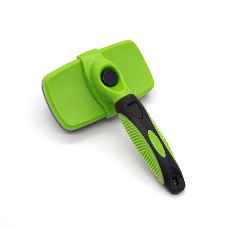 HKM-8859709 Minimalist Plastic Dog Comb Brush in Various Colors