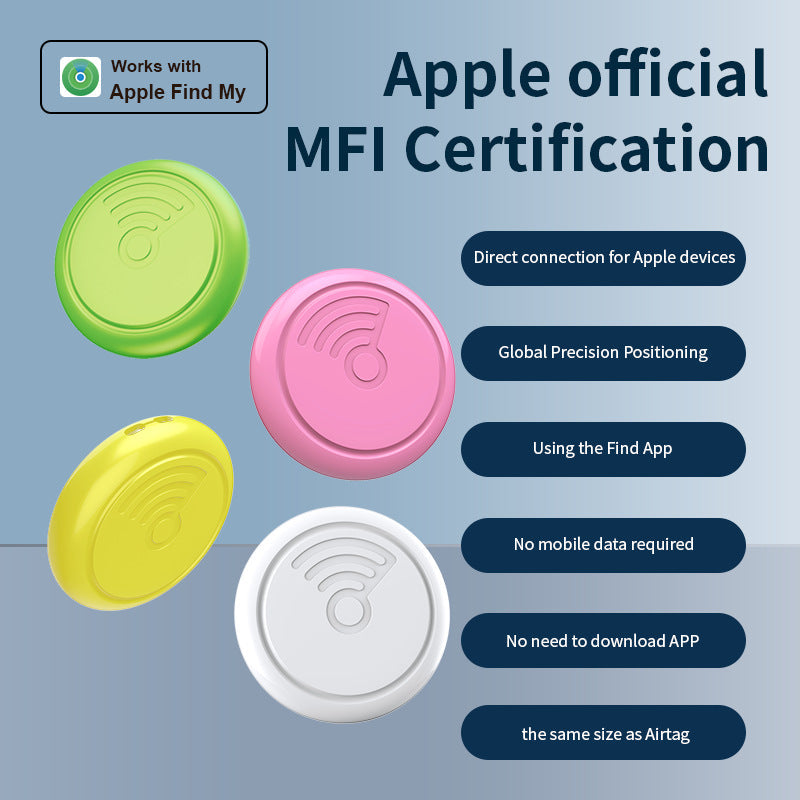 HKM-8859965 Smart Anti-Loss Alarm Device for Global Location Tracking - Available in Pink, White, Yellow, Green