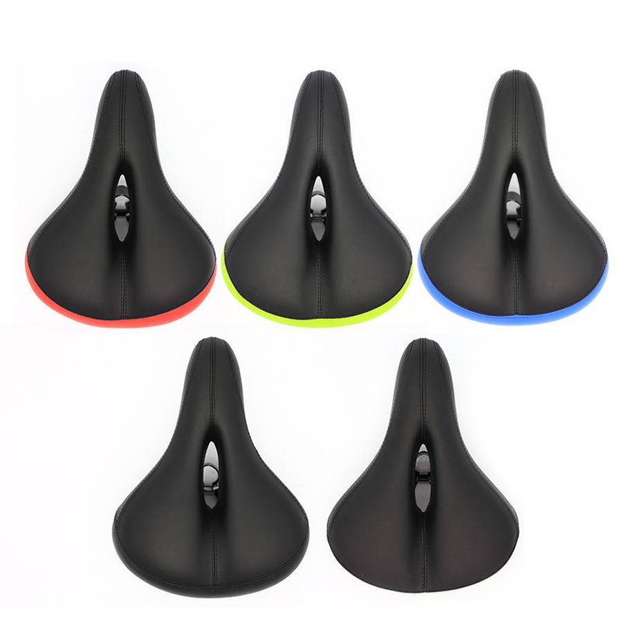 HKM-886035 Comfortable Bicycle Seat with Integrated LED Light for Safety and Visibility