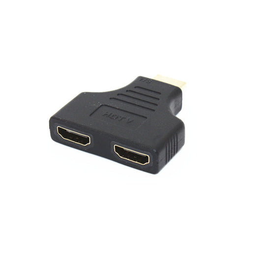 HKM-886035 HDMI Male to Dual HDMI Female Adapter for Connecting HD Devices