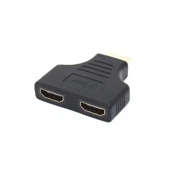 HKM-886035 HDMI Male to Dual HDMI Female Adapter for Connecting HD Devices