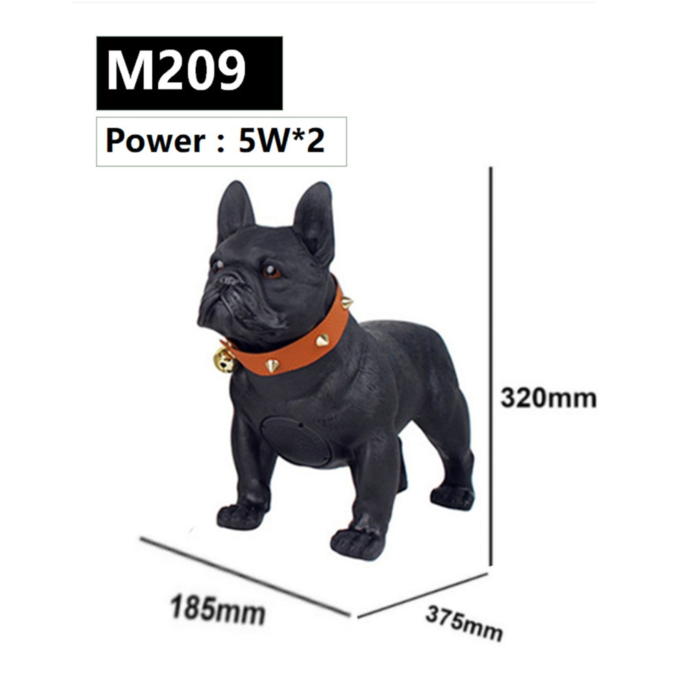 HKM-886163 Creative Cartoon Dog Bluetooth Speaker with FM Radio and Dustproof Design