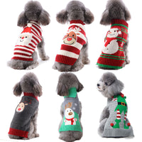 HKM-8861885 Christmas Pompom Sweater for Small Dogs - Cozy Acrylic Design