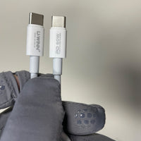 HKM-886227 USB-C to USB-C Cable, 1M Length, 60W Power Delivery, Data Transfer Speed of 480 Mbps, PVC Material