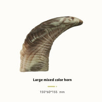 HKM-8862525 Ox Horn Chewing Toy for Dogs - Durable TPU Teeth Grinding Rods