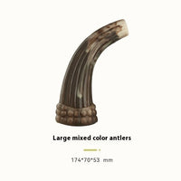 HKM-8862525 Ox Horn Chewing Toy for Dogs - Durable TPU Teeth Grinding Rods