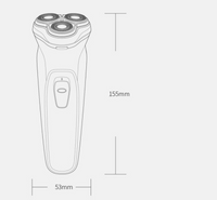 HKM-886355 Electric Shaver with Precision Blades for a Smooth Shave