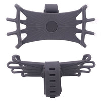 HKM-886547 Bicycle Phone Holder for Samsung and Xiaomi Devices - Universal Silicone Mount in Multiple Colors
